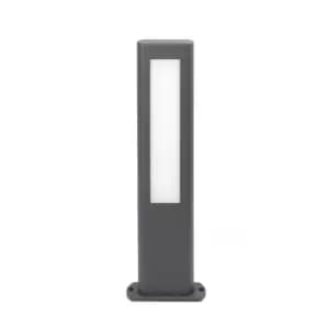 Nanda LED Outdoor Short Bollard Light Dark Grey IP54