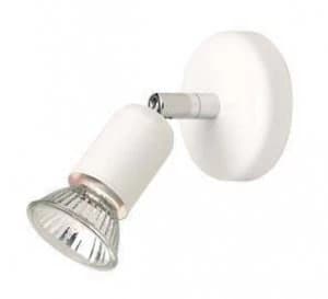 1 Light Single Spotlight White, GU10