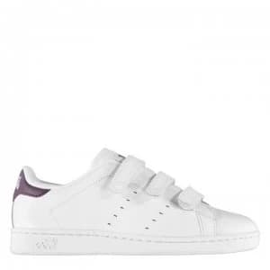Lonsdale Leyton Ladies Trainers - White/Purple
