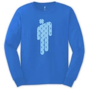 Billie Eilish - Manonman Unisex Large T-Shirt - Blue