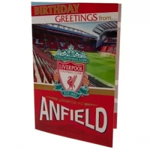Liverpool FC Pop-Up Birthday Card