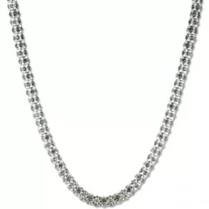 Tubular Pave Collar Necklace