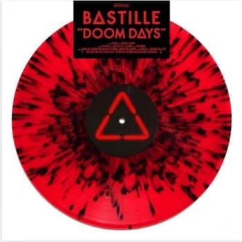 Bastille - Doom Days Red & Black Splatter Vinyl