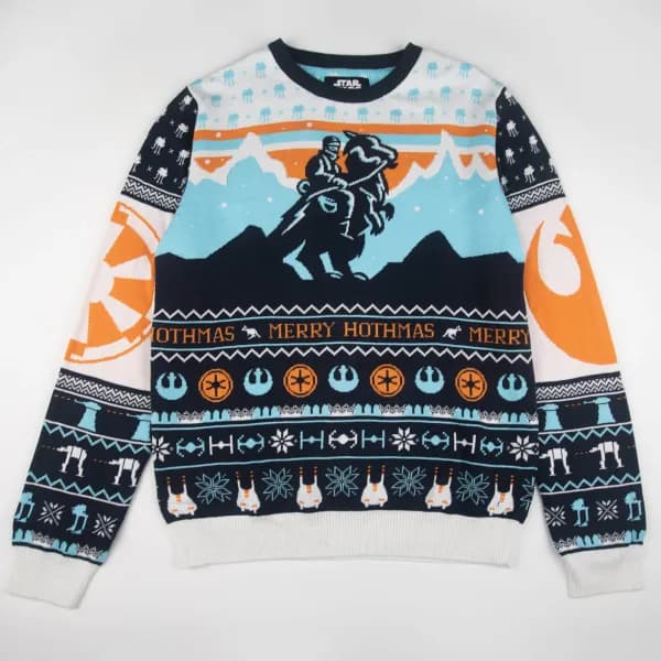 Star Wars Merry Hothmas Knitted Christmas Jumper - M