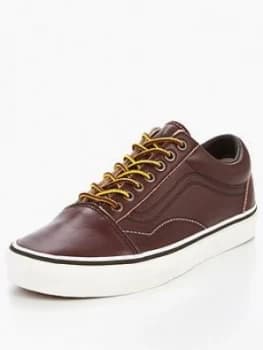 Vans Ua Old Skool Premium Ground Breaker Burgundy Size 6 Men