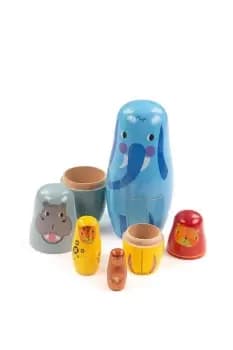 Tidlo Kids Jungle Animal Russian Dolls