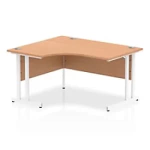 Dynamic Ergonomic Desk Impulse ICDLC14WOAK Rectangular MFC 1600 mm x 800 mm x 725mm Maple