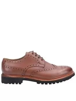 Cotswold Quenington Commando Sole Shoes, Brown, Size 11, Men