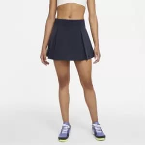 Nike Club Skirt Womens Regular Tennis Skirt (Plus Size) - Blue