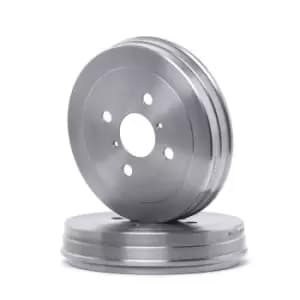 RIDEX Brake Drum 123B0136 Rear Brakes,Drum Brake TOYOTA,Yaris Schragheck (_P1_),Echo Limousine (_P1_)