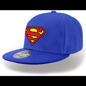 Superman - Logo Cap - Blue (One Size)