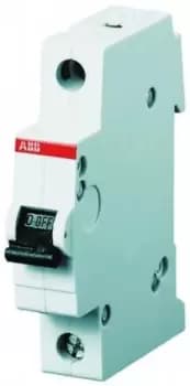 Abb S201D25 Mcb, 1 Pole, 25A, 6Ka, D Curve