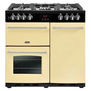Belling Farmhouse 90DFT Dual Fuel Range Cooker