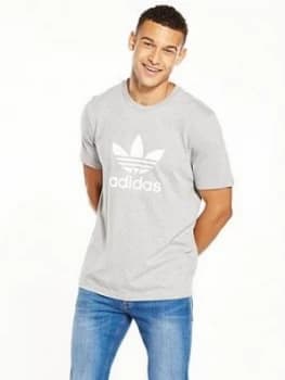Adidas Originals Trefoil T-Shirt - Medium Grey