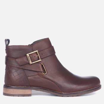 Barbour Womens Jane Ankle Boots - Teak - UK 6