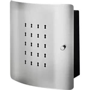 Burg Waechter Key cabinet SLOT 6220/10 Ni 33530 No. of hooks 10 Stainless steel, Black