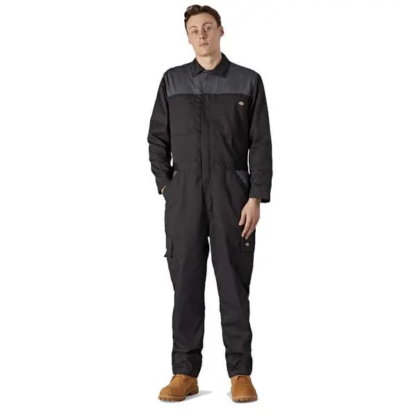 Dickies Mens Everyday Workwear Coverall XL - Chest 44-46' Thunder Grey DIC008-BKGII-XL