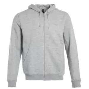 Donnay Zip Hoodie Mens - Grey