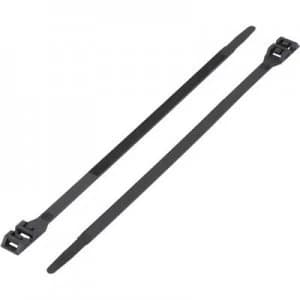 Cable tie 610 mm Black Double head KSS 1091168