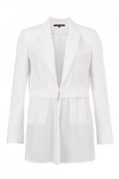 French Connection Summer Ines Bolero Jacket White