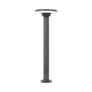 Netlighting Merano Amarillo Outdoor Bollard Dark Grey Aluminium 18 LED 12W 480Lm