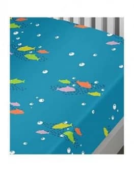 Bedlam Sea Life Glow In The Dark Junior Fitted Sheet