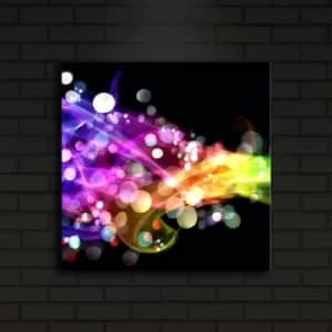4040?ACT-21 Multicolor Decorative LED Lighted Canvas Painting
