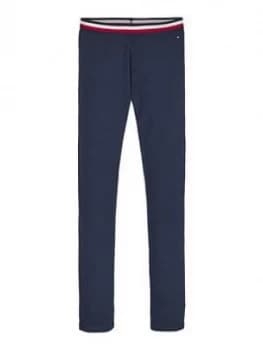 Tommy Hilfiger Girls Essential Legging - Navy