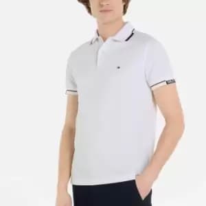 Tommy Hilfiger Slim Fit Organic Cotton-Blend Polo Shirt - XL
