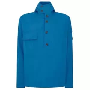 CP Company Button Popover Jacket - Blue