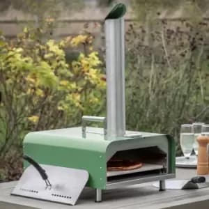 Gallery Direct Aurel Pellet Pizza Oven Green