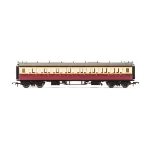 Hornby BR Collett 'Bow-Ended' Corridor Third W4910W Era 4 Model Train