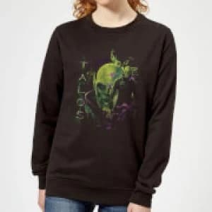 Captain Marvel Talos Womens Sweatshirt - Black