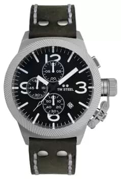 TW Steel CS105 Mens Canteen Dark Grey Chronograph Dial Watch