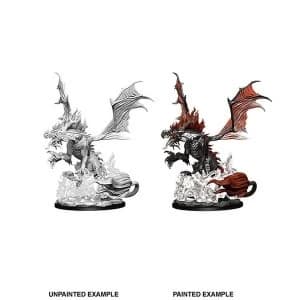 Pathfinder Battles Deep Cuts Unpainted Miniatures (W12) Nightmare Dragon