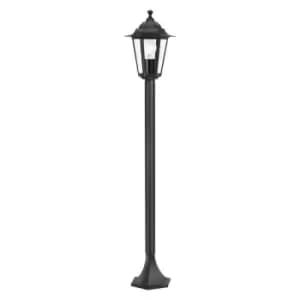 Netlighting Laterna 1 Light Outdoor Lamp Post Black IP44, E27