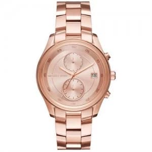 Michael Kors Ladies Briar Rose Gold Plated Watch - MK6465