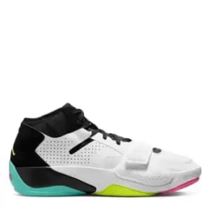 Jordan Jordan Zion 2, White/Volt-Black-Dynamic Turq, size: 10, Male, Basketball Performance Mid, DO9161-107