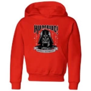 Star Wars Darth Vader Humbug Kids Christmas Hoodie - Red - 11-12 Years