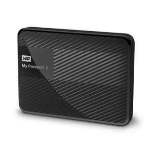 Western Digital 2TB WD My Passport X External Portable Hard Disk Drive WDBCRM0020BBK-EESN