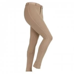 Shires Junior Saddlehugger Jodhpurs - Beige