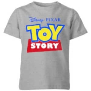 Toy Story Logo Kids T-Shirt - Grey - 11-12 Years