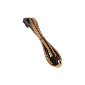BitFenix Alchemy 6Pin PCIe Extension 45cm - sleeved gold/black