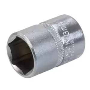 King Dick Socket 1/4" SD 6pt Metric - 13mm
