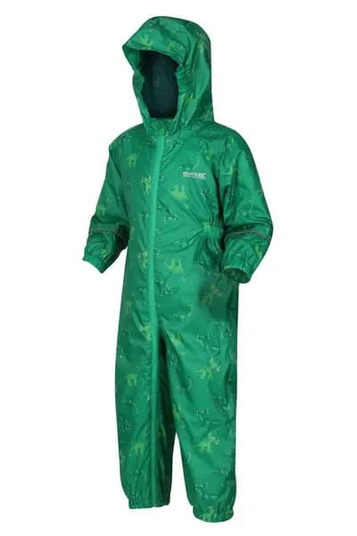 Regatta 'Pobble' Waterproof Puddlesuit Green