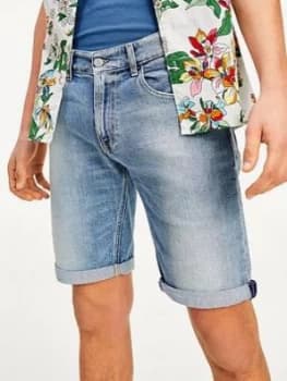 Tommy Jeans Ronnie Denim Shorts - Light Blue