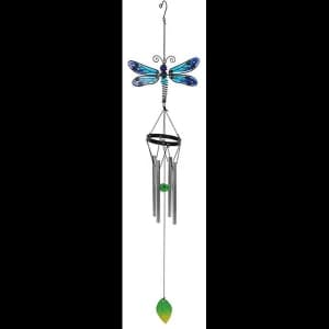 Blue Spotted Dragonfly Windchime
