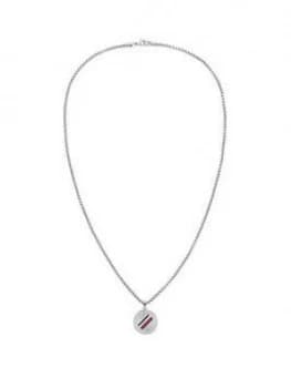 Tommy Hilfiger Logo Dog Tag Necklace