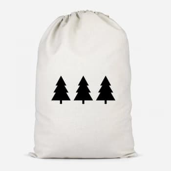 Christmas Trees Santa Sack - Large