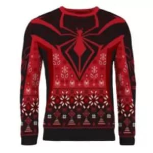 Spider Man Miles Morales Christmas Jumper (Size M)